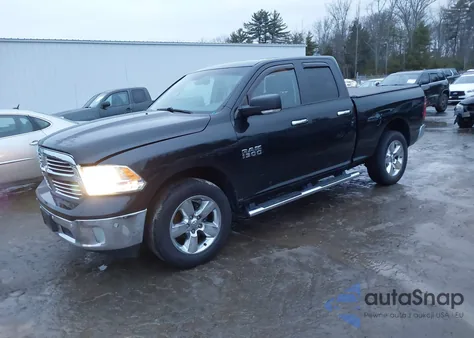 2016 Ram 1500 Big Horn z USA, uszkodzony, nr VIN 1C6RR7GG6GS124580